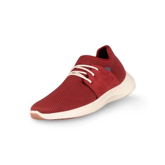 Vessi Maple Red on Off White Women’s Everyday Classic - Picture 2 of 15